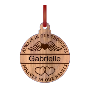 Memorial Ornament (Always in Our Thoughts)
