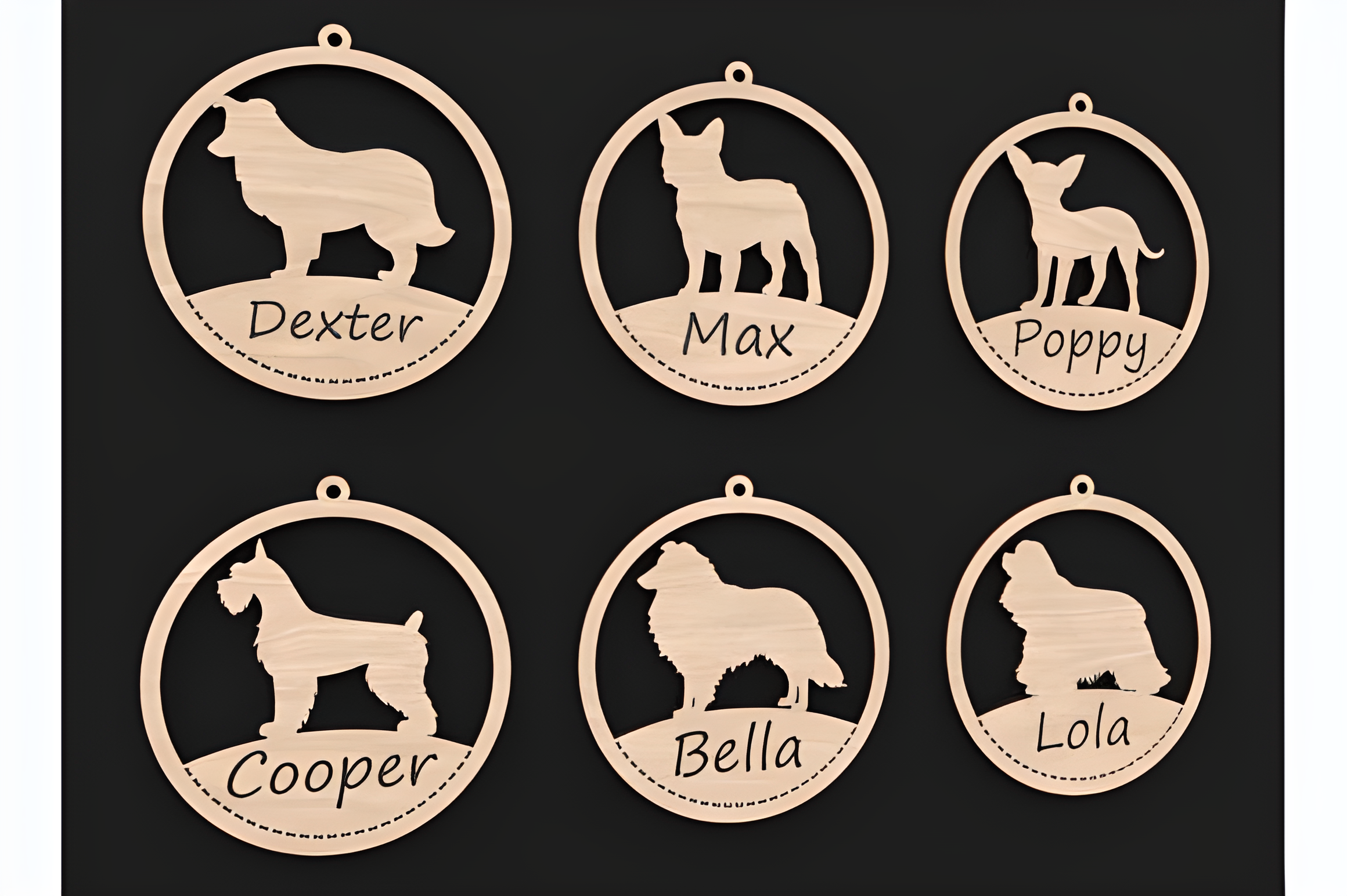 Personalized Dog Breed Ornament - Image 2