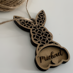 Easter Bunny Name Tag