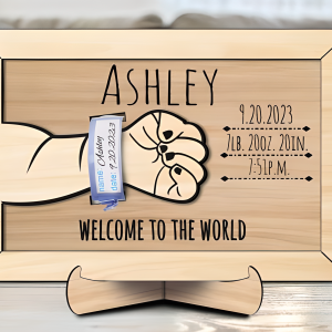 Newborn Birth Bracelet Wristband Holder