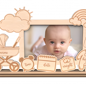 Personalized Baby Photo Frame