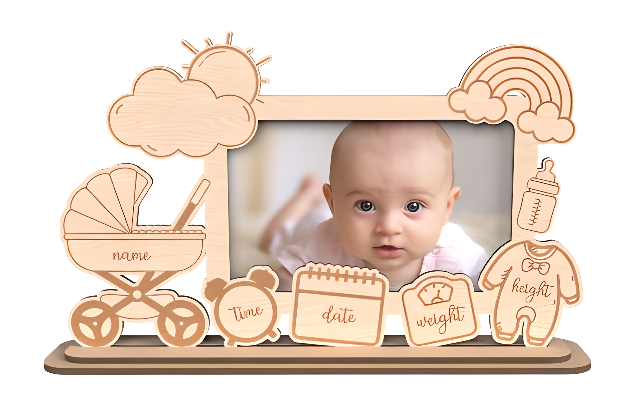Personalized Baby Photo Frame