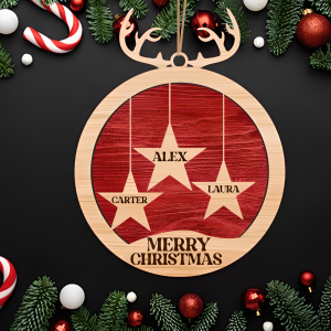 Family Name Christmas Ornament