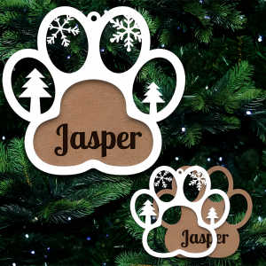 Dog Ornament Personalized