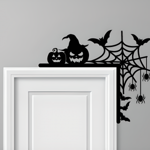 Halloween Door Corner Bundle (Black Acrylic Gloss)