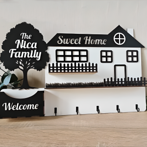 Personalized Wall Key Holder