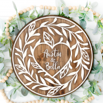 Personalized Wedding Sign (Wood)