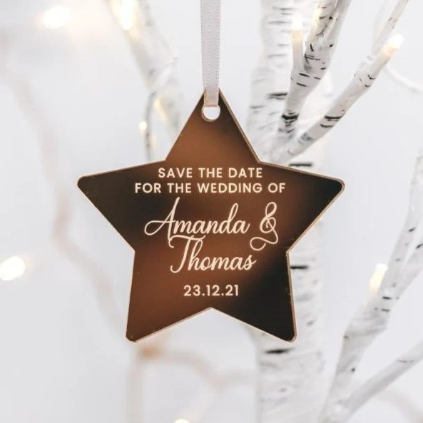 Save The Date Wedding Hanging Tag - Image 2