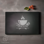 Custom Engraved Slate Cheese Board – 12x8 Inches