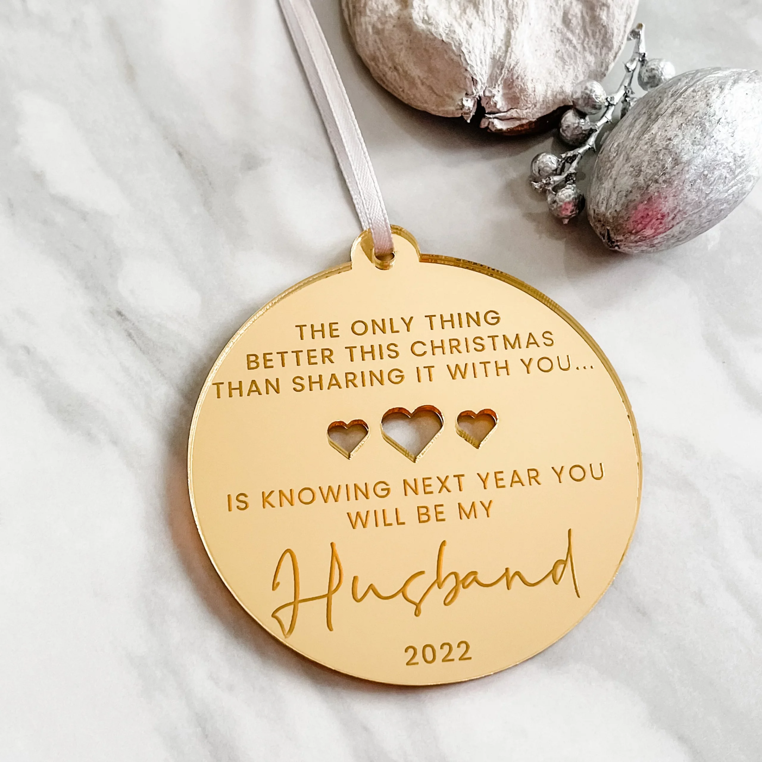 Husband To Be Christmas Tree Decoration - Image 2