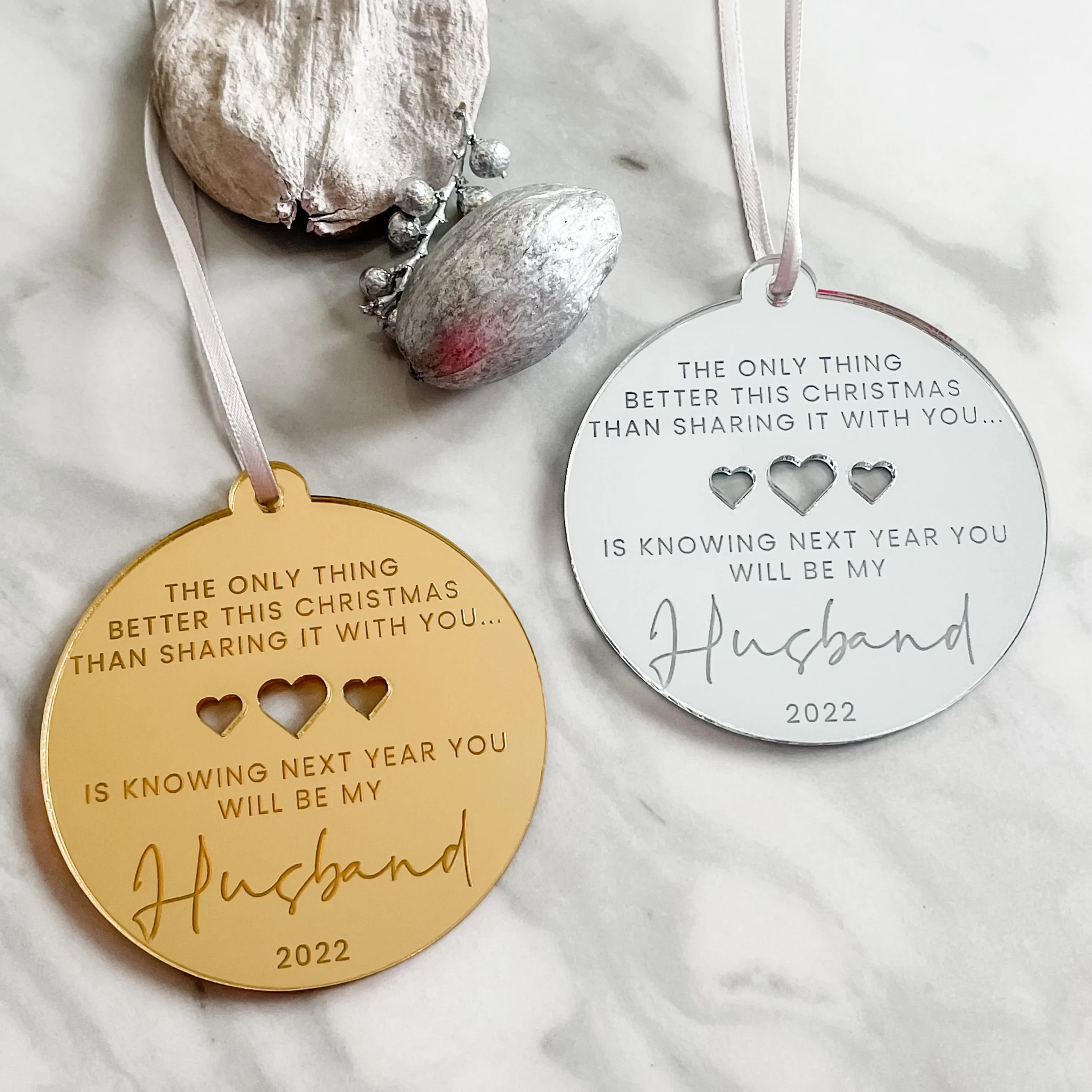 Husband To Be Christmas Tree Decoration - Image 4