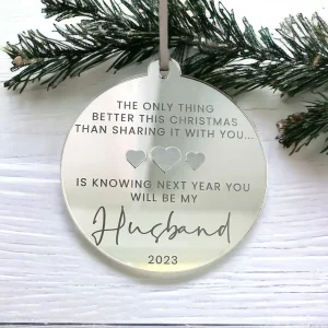 Husband To Be Christmas Tree Decoration