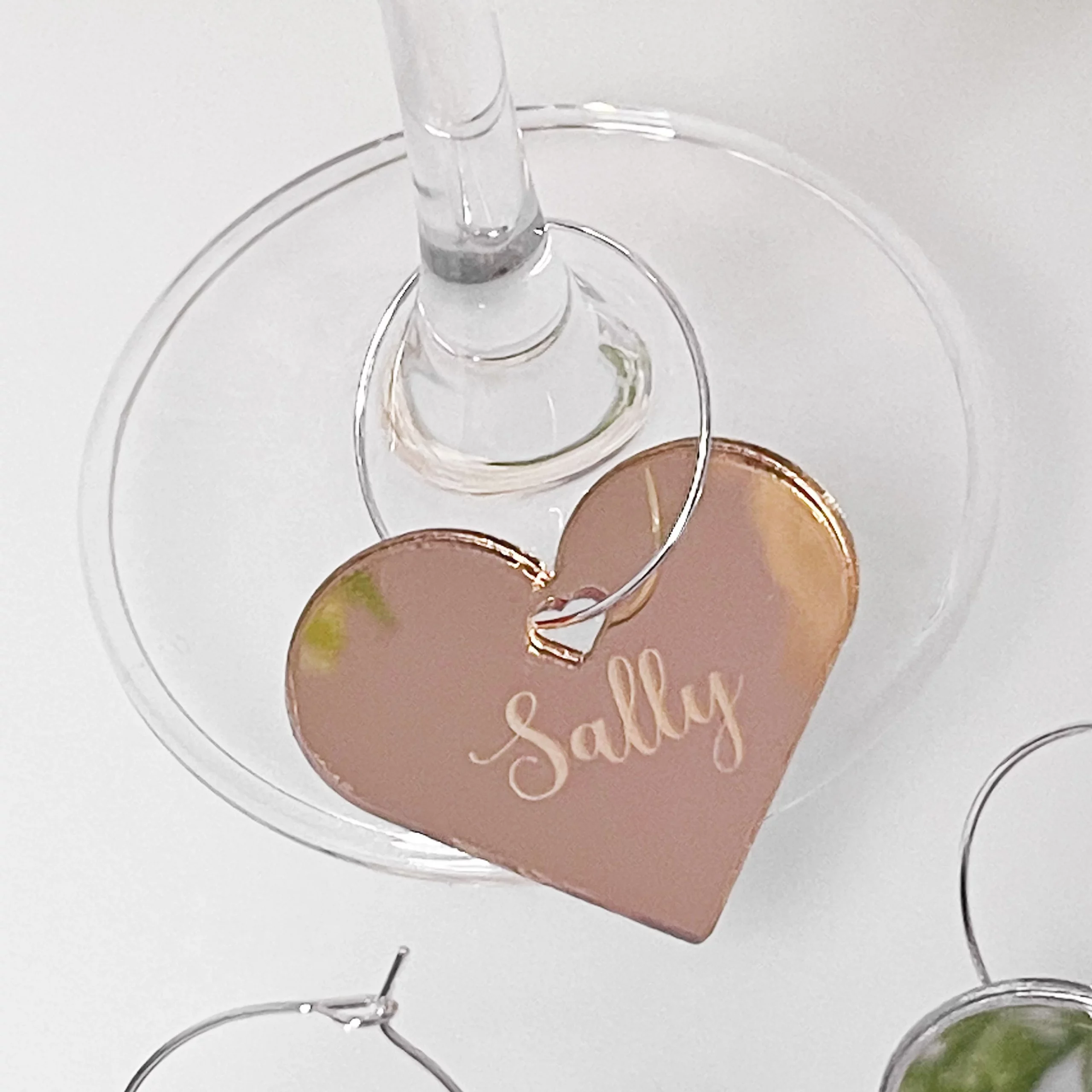 Heart Personalized Drinks Charm Place Names - Image 4