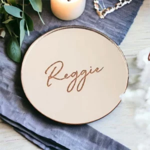 Gold Mirror Circle Name Place