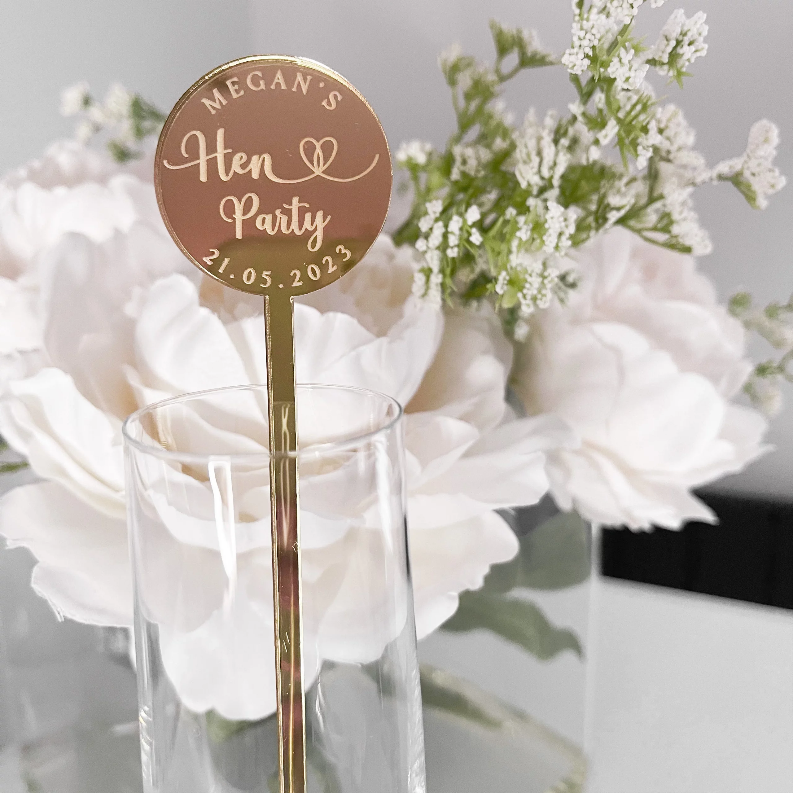 Hen Party Personalized Drinks Stirrers - Image 4