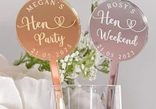 Hen Party Personalized Drinks Stirrers