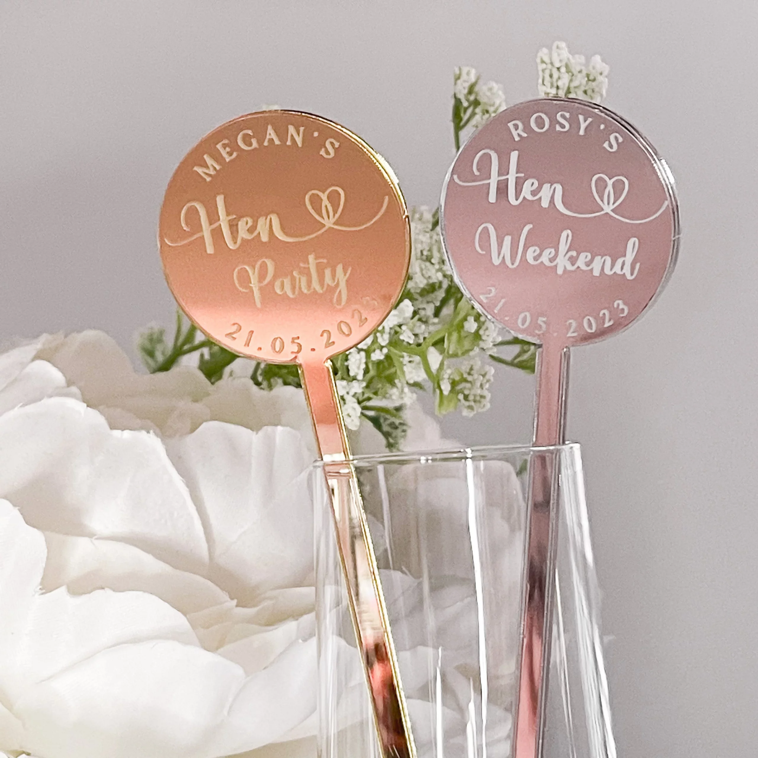 Hen Party Personalized Drinks Stirrers - Image 3