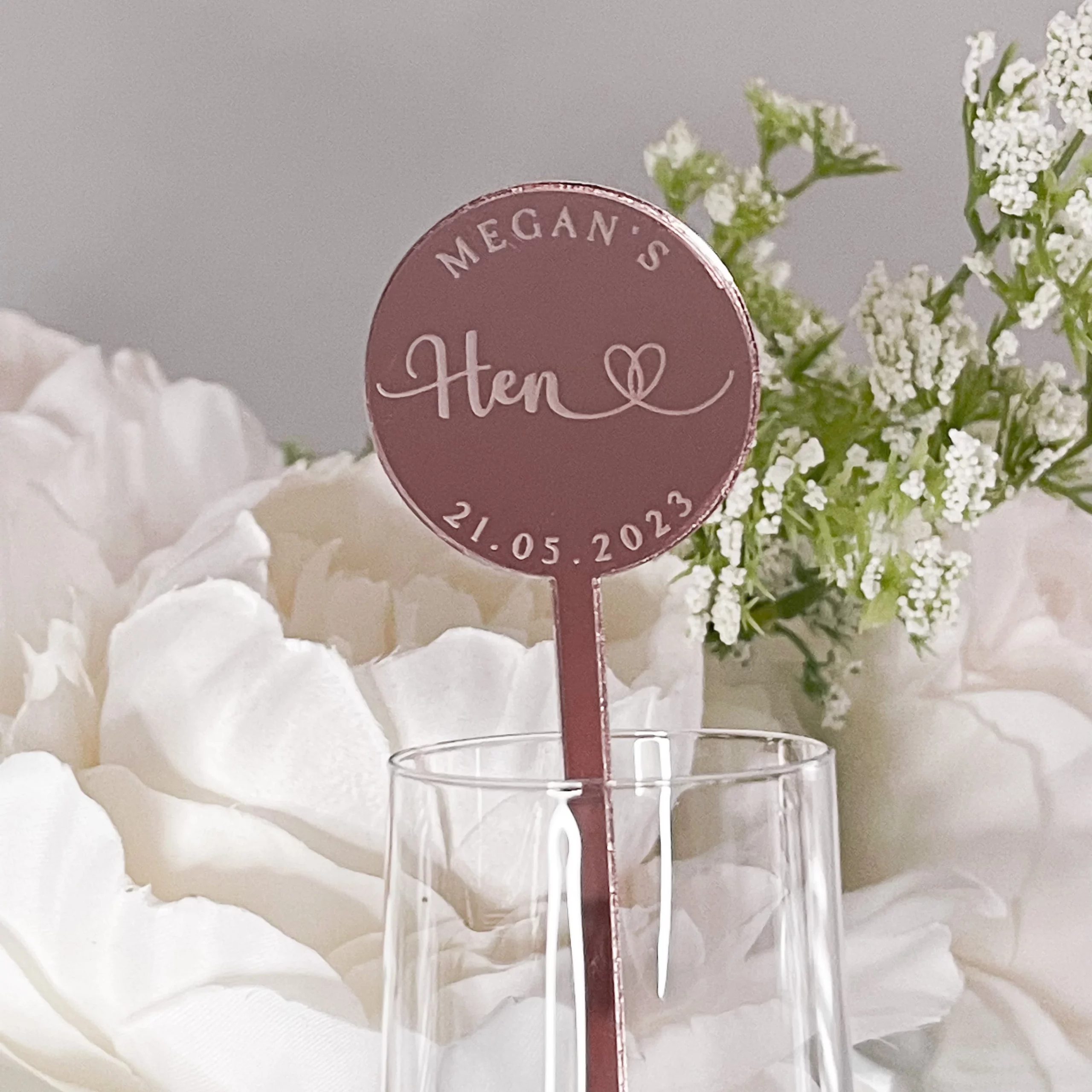 Hen Party Personalized Drinks Stirrers - Image 2