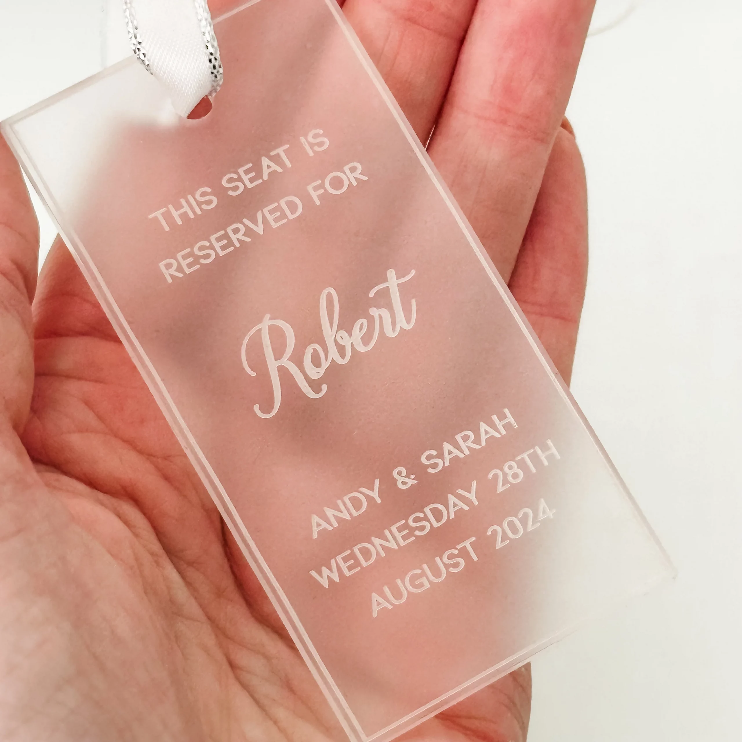 Reserved Seat Wedding Ceremony Signs - Image 3
