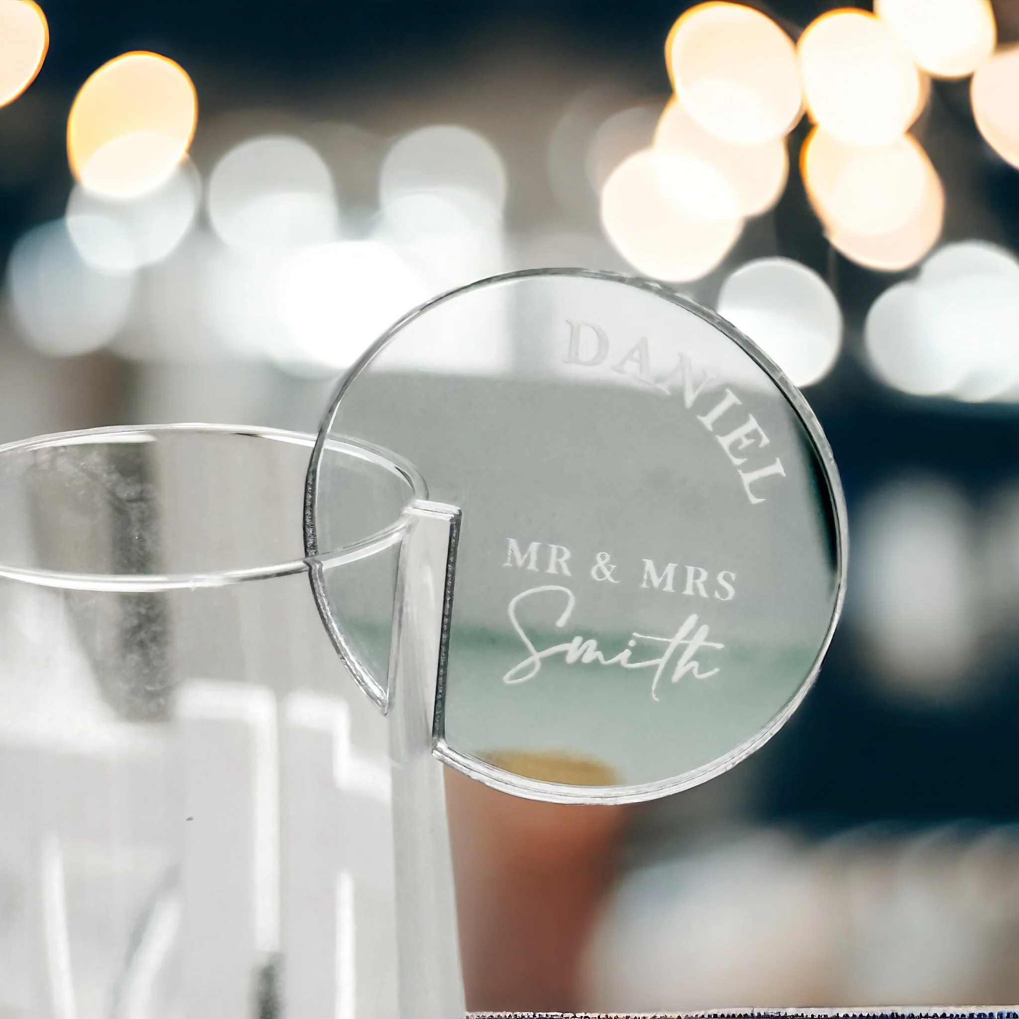Personalized Wedding Drinks Place Charms - Image 4