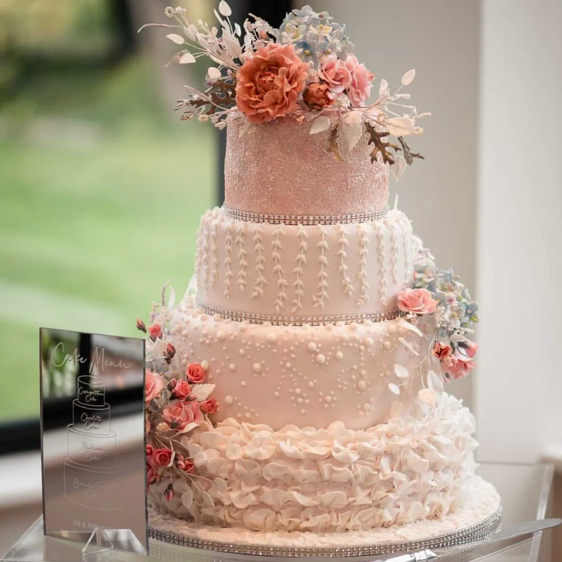 Personalized Wedding Cake Menu - Image 5